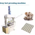 Máquina de prensado en caliente para bandejas de huevos