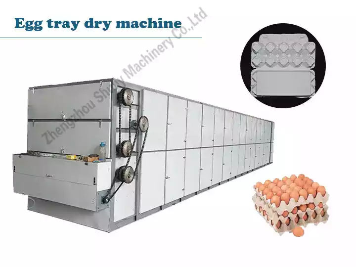 Paper egg tray dryer | egg tray drying machine