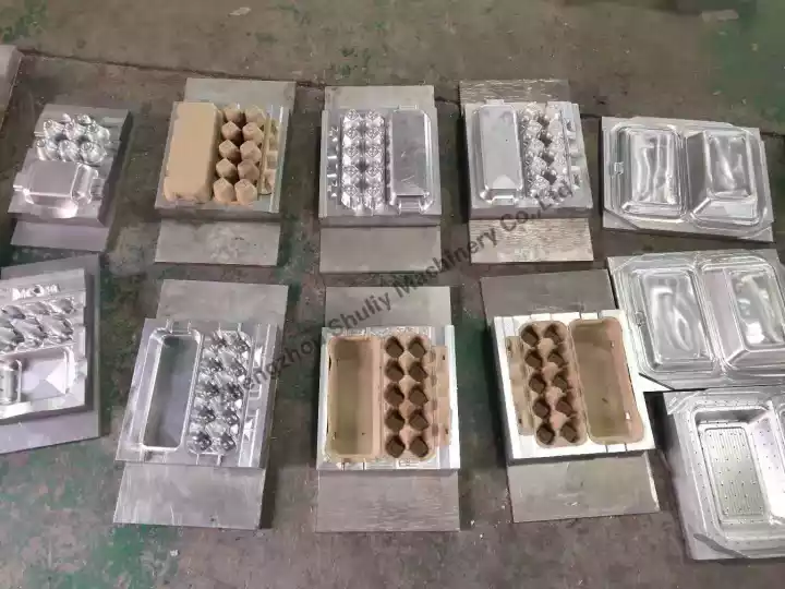Egg carton machine mold